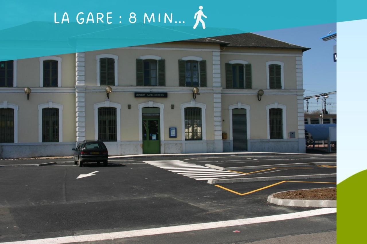 L'Emeraude Rez-De-Chaussee - Parking Prive -Zapart'Hotels Malesherbes Exterior foto